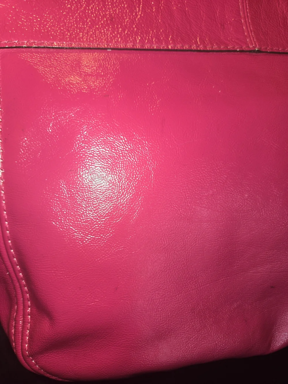 Coach Zoe F15478 Hot Pink Patent Leather Bag + Crossbody Strap